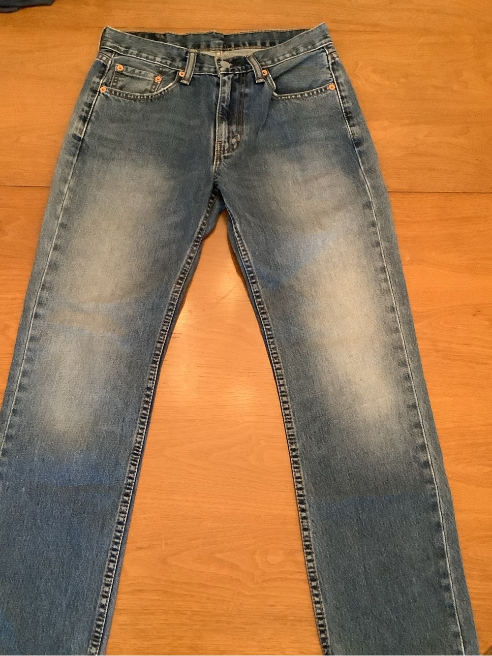 Classic Levi’s 514 Men's Light Blue Straight-Leg Jeans